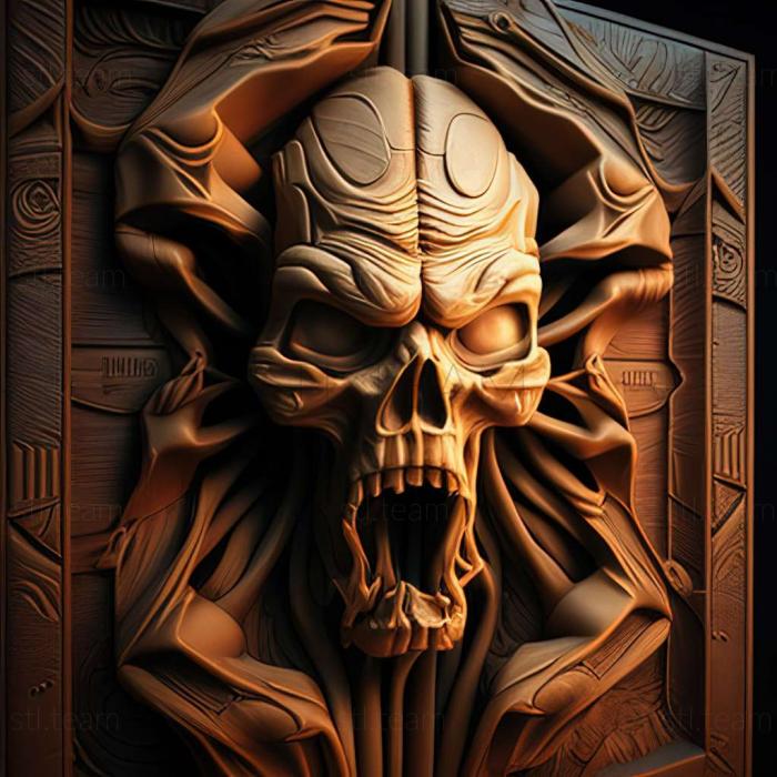3D модель Игра Doom 3 Воскрешение зла (STL)